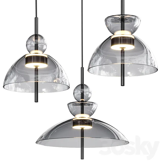 Pendant lamp Bangkok Maytoni 3DS Max Model