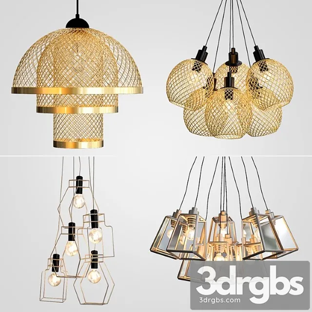 Pendant Lamp Collection 3dsmax Download