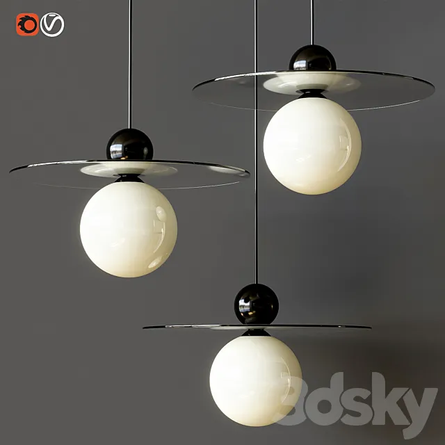 Pendant lamp Dafs 3ds Max