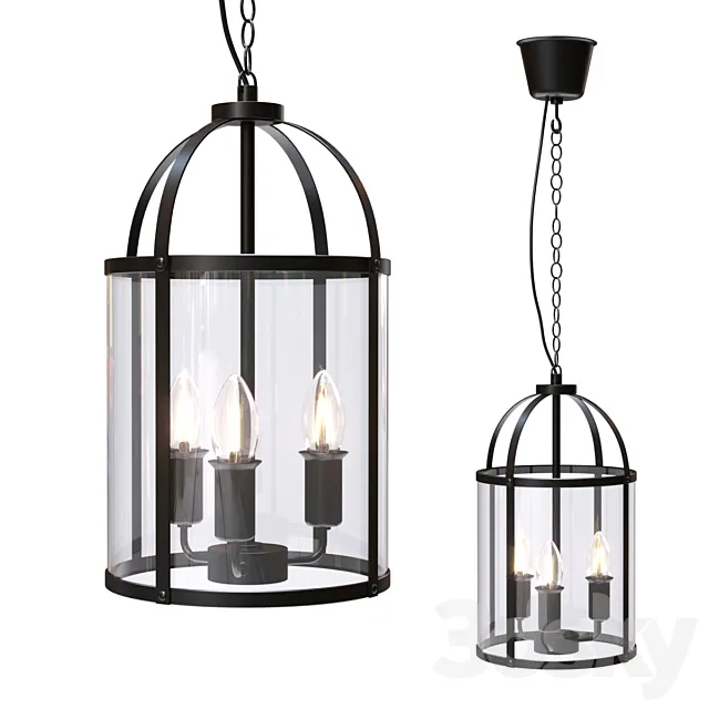 Pendant lamp galjon 3ds Max