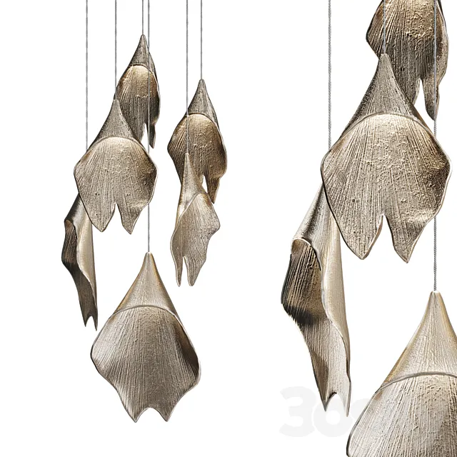 Pendant lamp GINKGO Vetvi Store 3DS Max Model