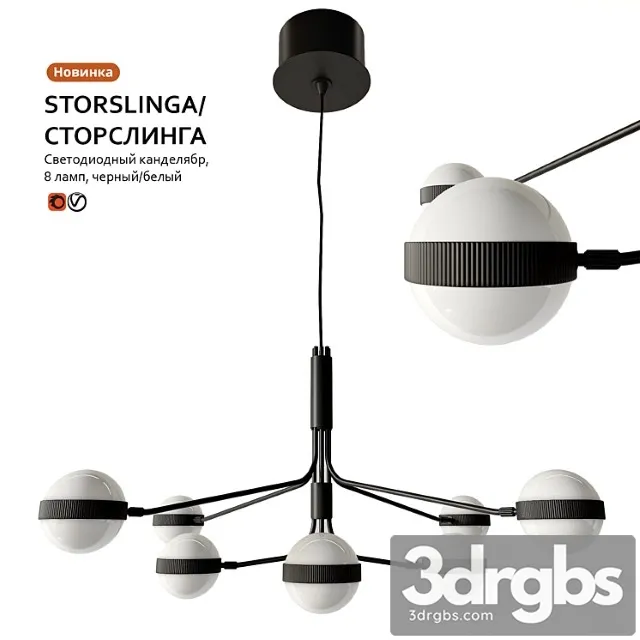 Pendant Lamp Ikea Storslinga 3dsmax Download