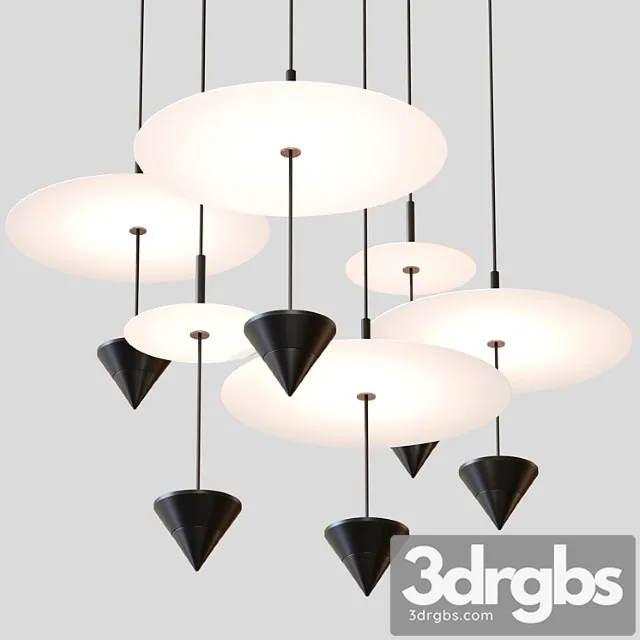 Pendant lamp karman stralunata