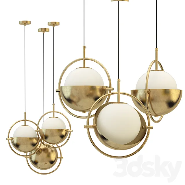 Pendant lamp kelly 3DSMax File