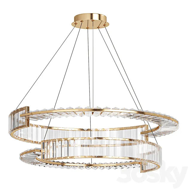 Pendant lamp Krone by maytoni 3ds Max