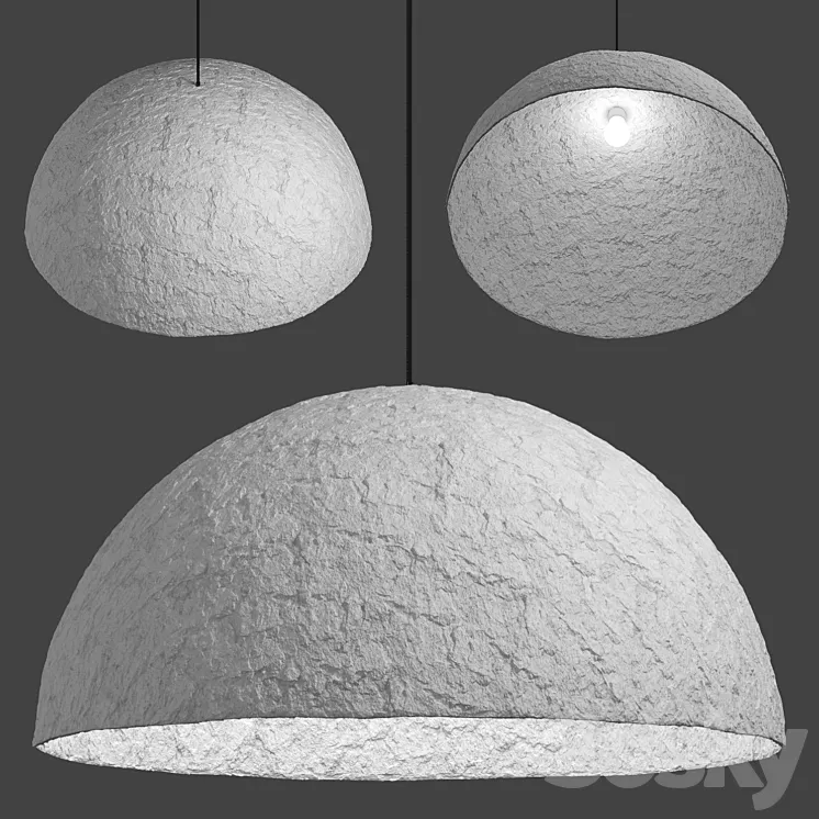 Pendant lamp Kupol by Tayga Design 3DS Max Model