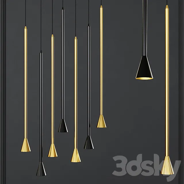Pendant lamp Lampatron FALD 3ds Max
