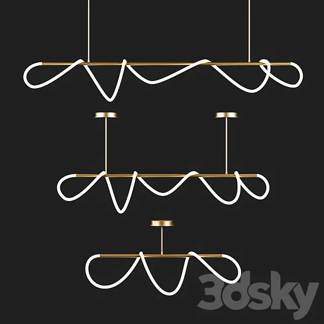 Pendant lamp Lampatron GLORIFY L 3ds Max