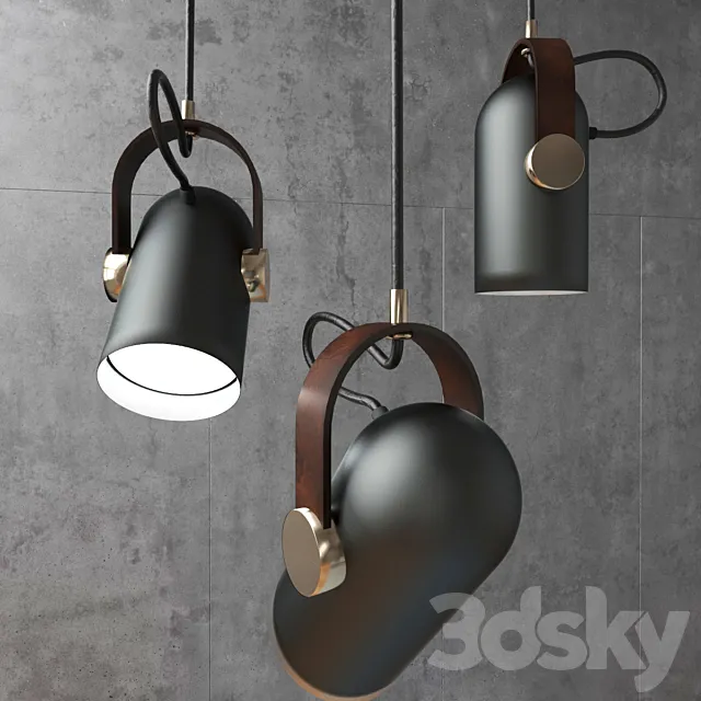 Pendant lamp Le Klint 3DS Max Model