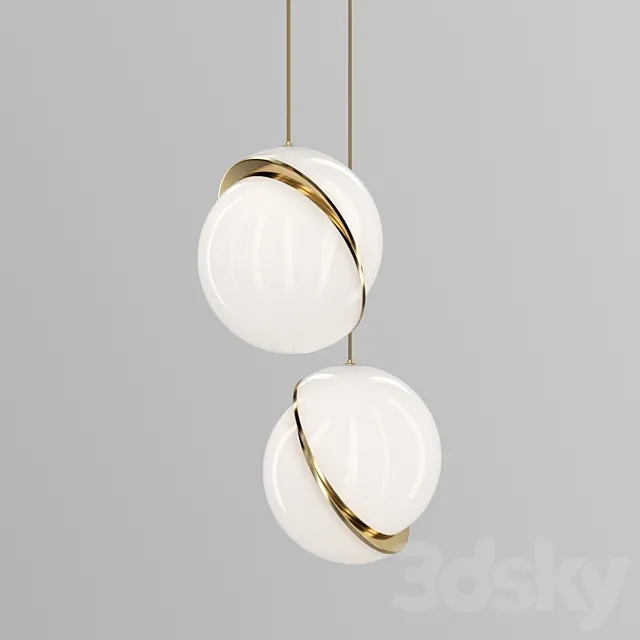 Pendant lamp Liegi Romatti 3ds Max
