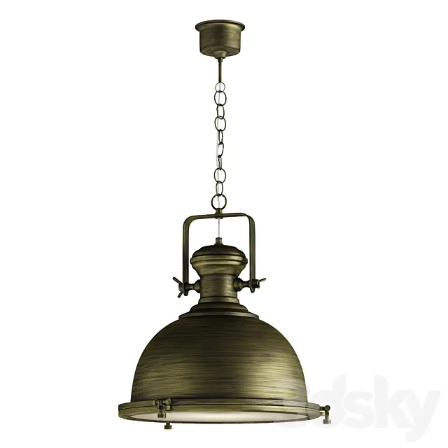 Pendant lamp Lussole LOFT Monsey LSP-9612 3ds Max