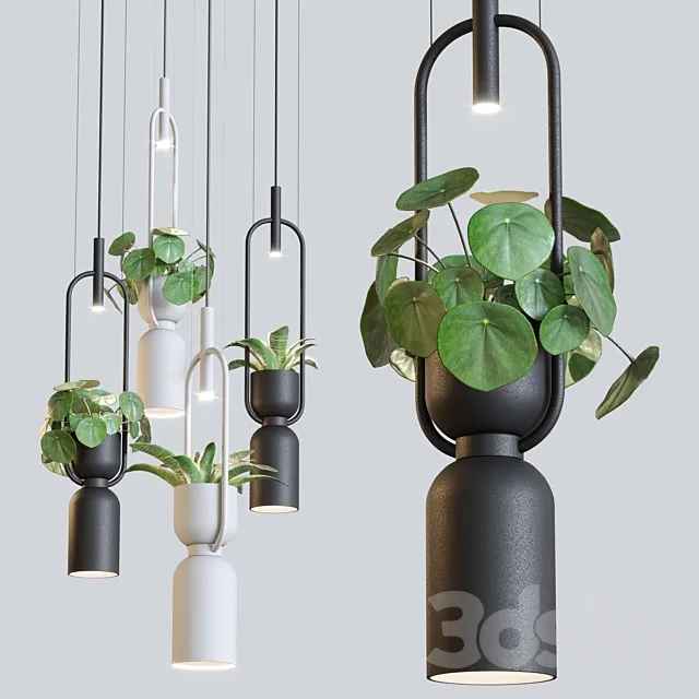 Pendant lamp luxcambra OXYGEN 3DS Max Model