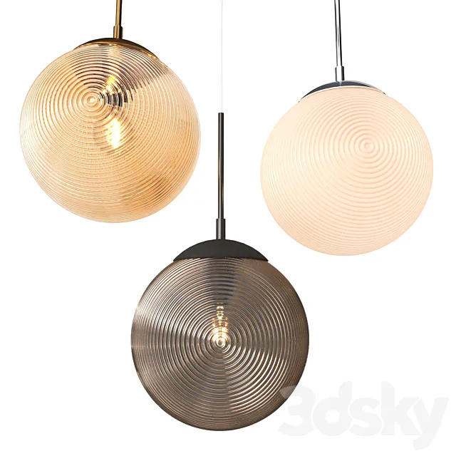 Pendant lamp Maytoni Lumina P031PL-01B P031PL-01BS P031PL-01CH 3ds Max