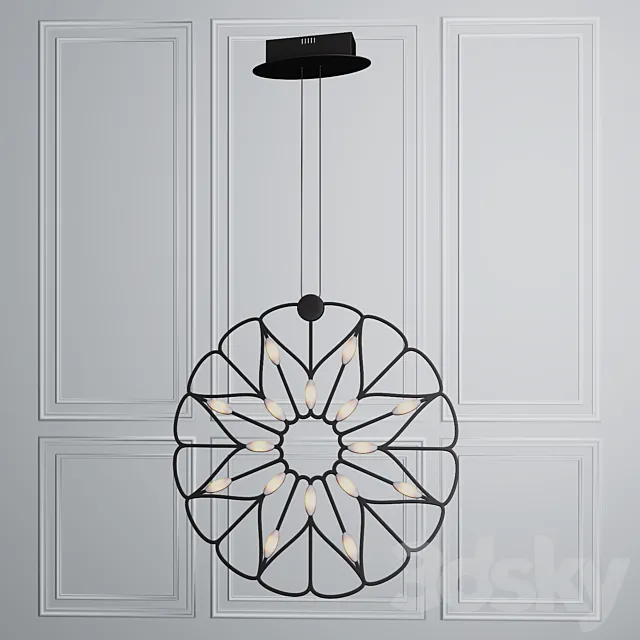Pendant lamp Maytoni Volare MOD037PL-L16B 3ds Max