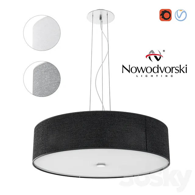 Pendant lamp Nowodvorski Viviane 3ds Max