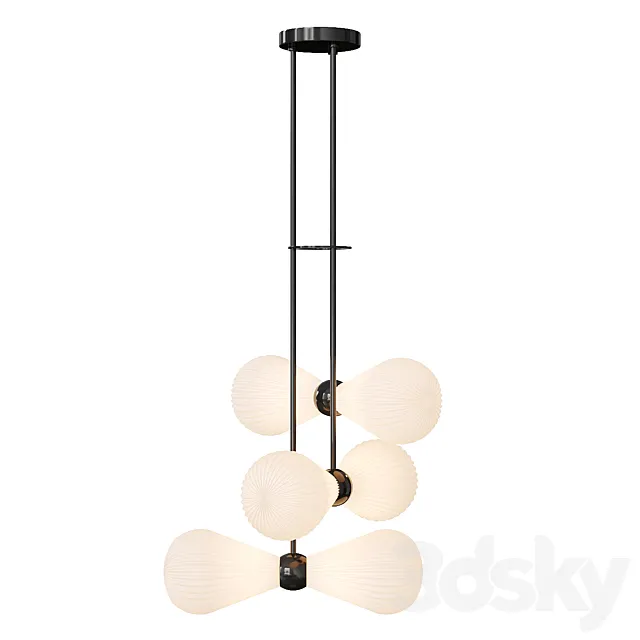 Pendant lamp Odeon Light 5418_6 Elica 3ds Max
