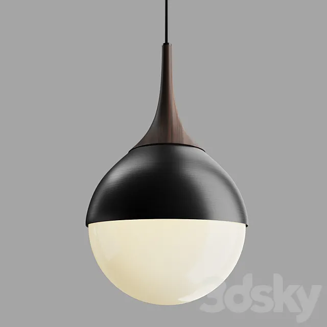 Pendant lamp Poise 3DS Max Model