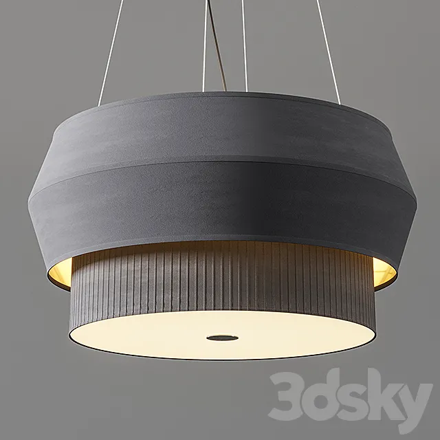 Pendant lamp Quinto 3ds Max