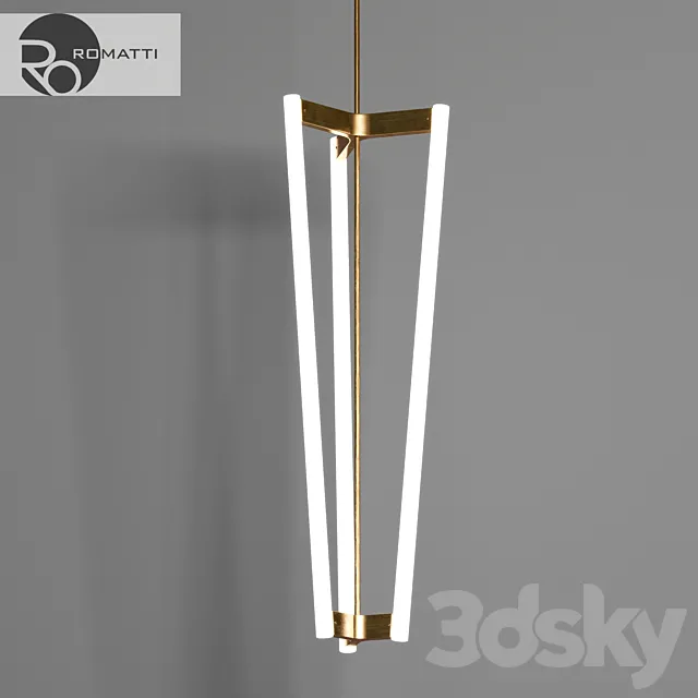 Pendant lamp Romatti Bellini 3DS Max Model