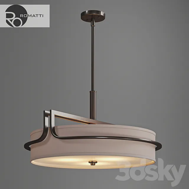 Pendant lamp Romatti Pietro 3ds Max