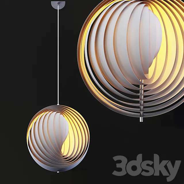 Pendant lamp Ursula by cosmorelax 3DS Max Model