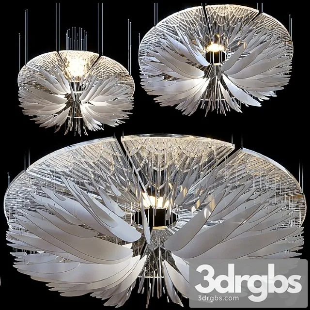 Pendant lamp vargov design – oudemansiella