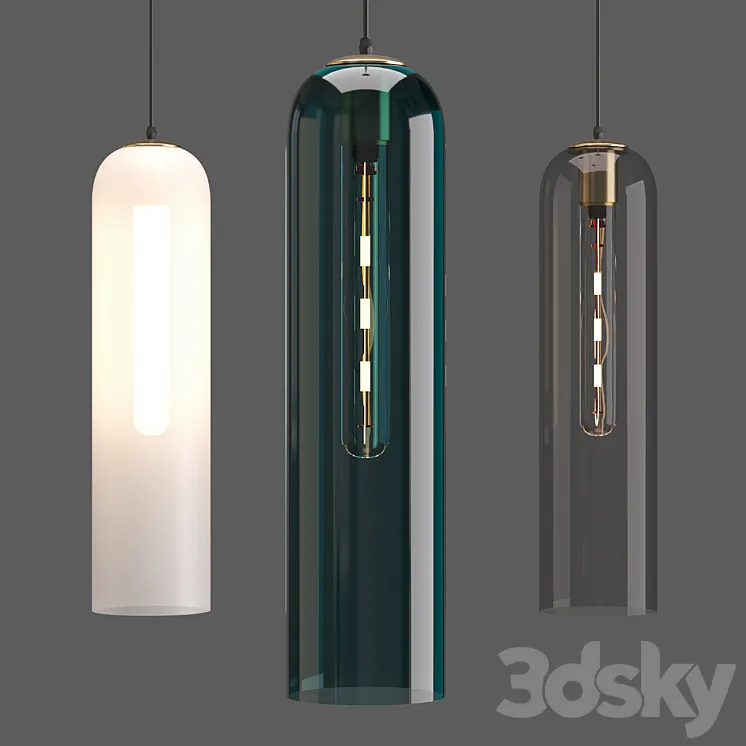 Pendant lamp with Aliexpress 069 3DS Max