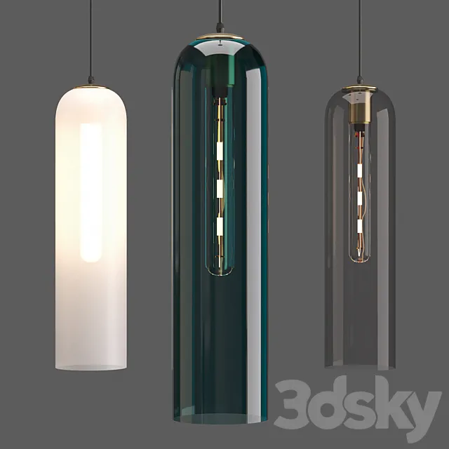 Pendant lamp with Aliexpress 069 3DSMax File