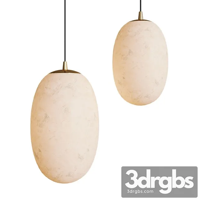 Pendant lamp with ball shade lou chandelier