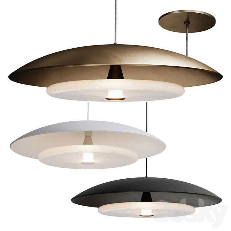 Pendant lamps Coral Dome from Soktas 3DS Max