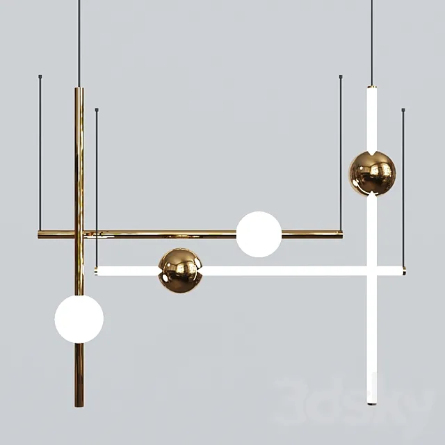 Pendant light 13 3ds Max