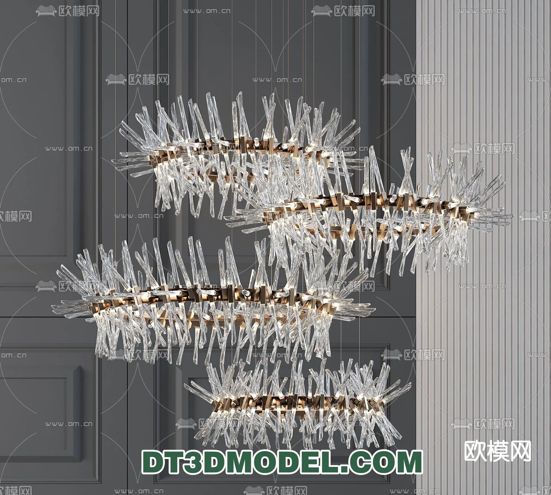 Pendant Light – Interior Decor 3D Model – 004