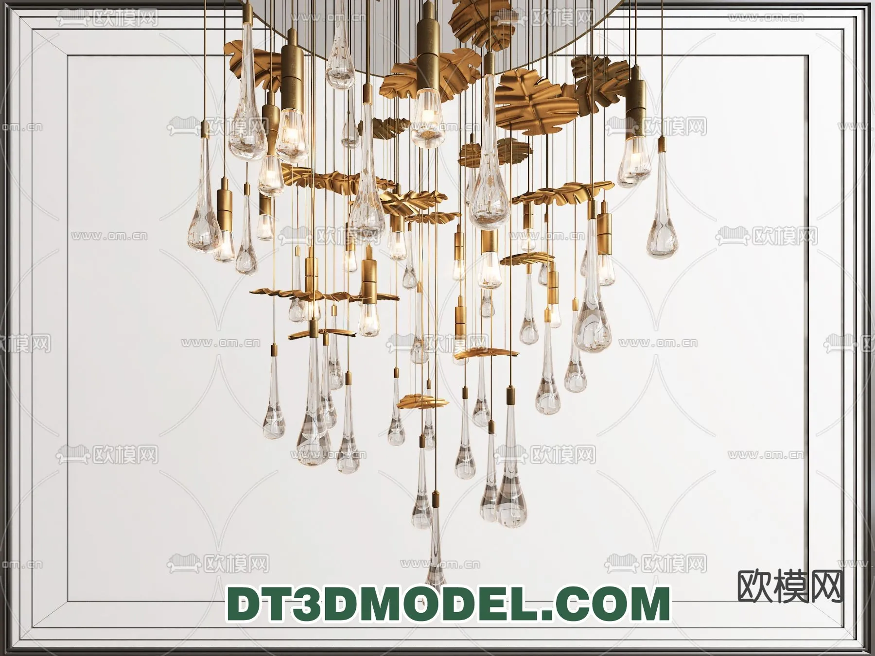 Pendant Light – Interior Decor 3D Model – 006