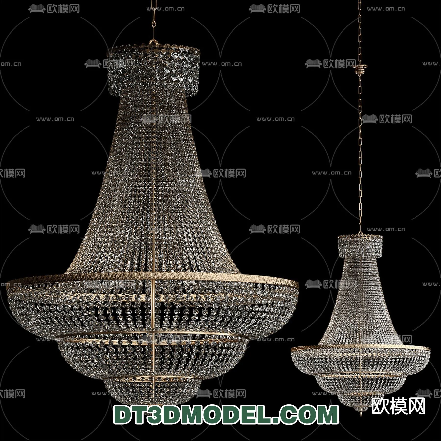 Pendant Light – Interior Decor 3D Model – 010