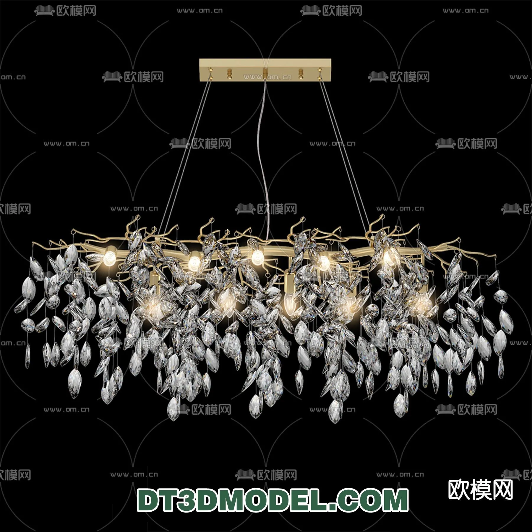 Pendant Light – Interior Decor 3D Model – 017