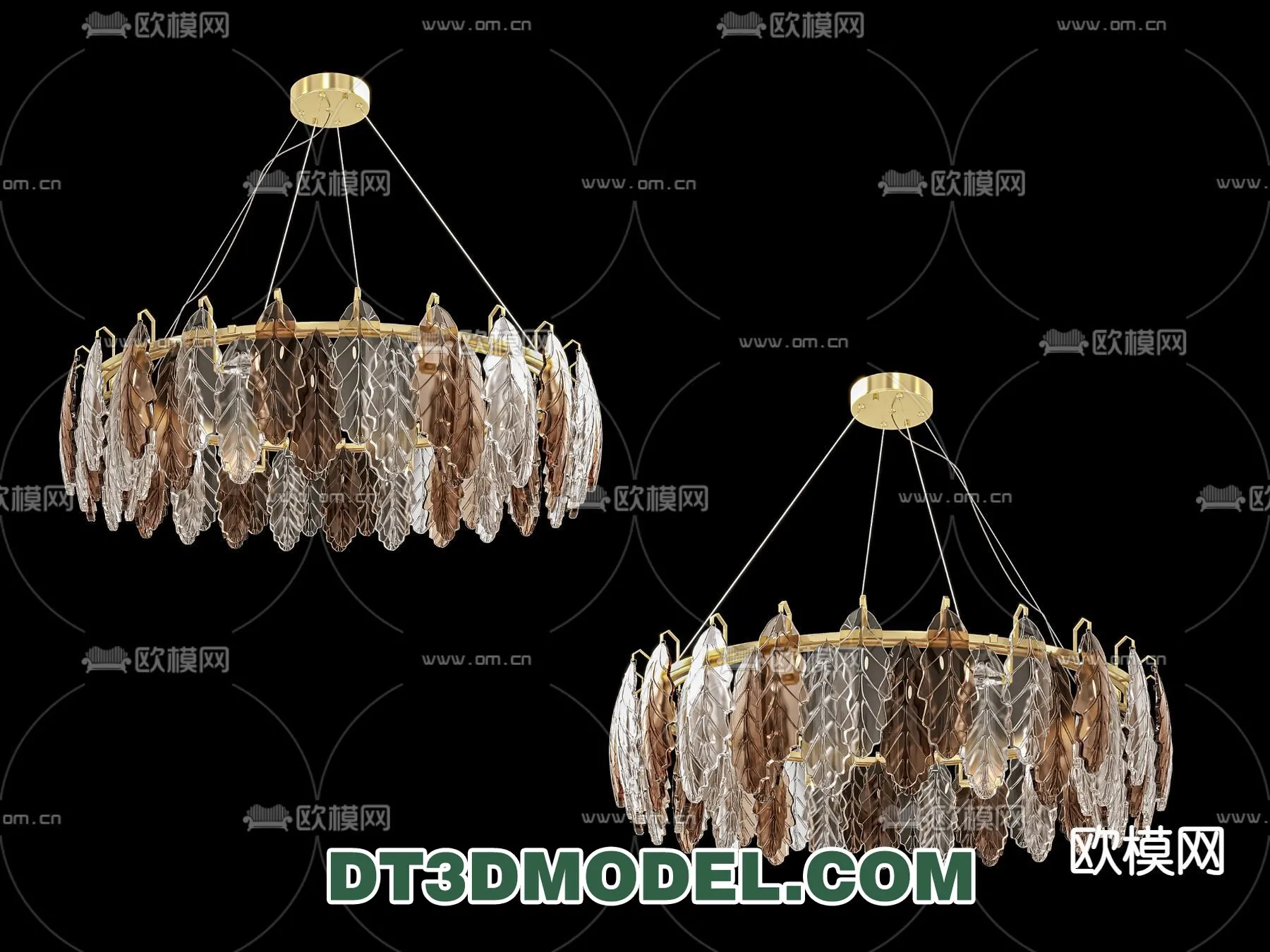 Pendant Light – Interior Decor 3D Model – 020