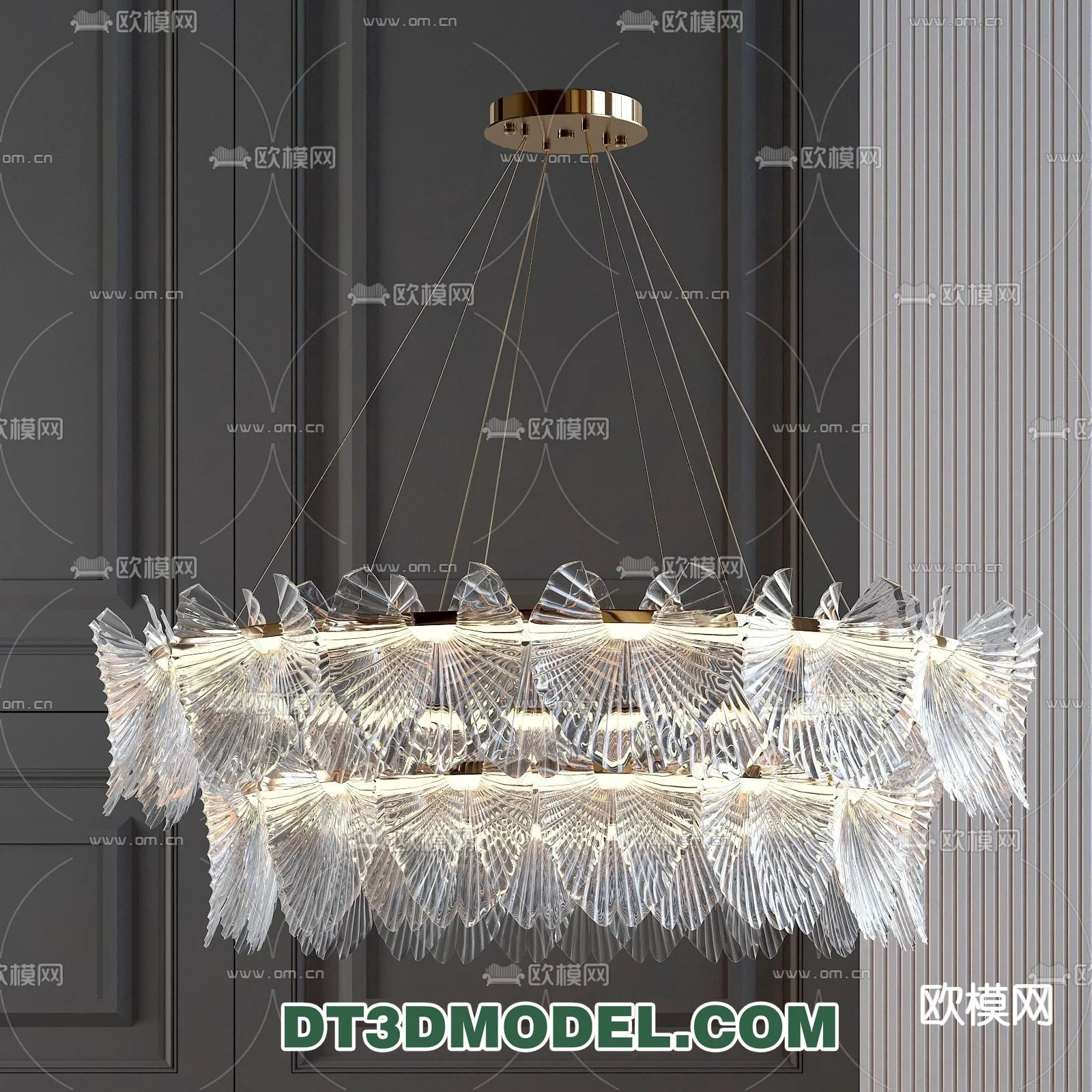 Pendant Light – Interior Decor 3D Model – 023