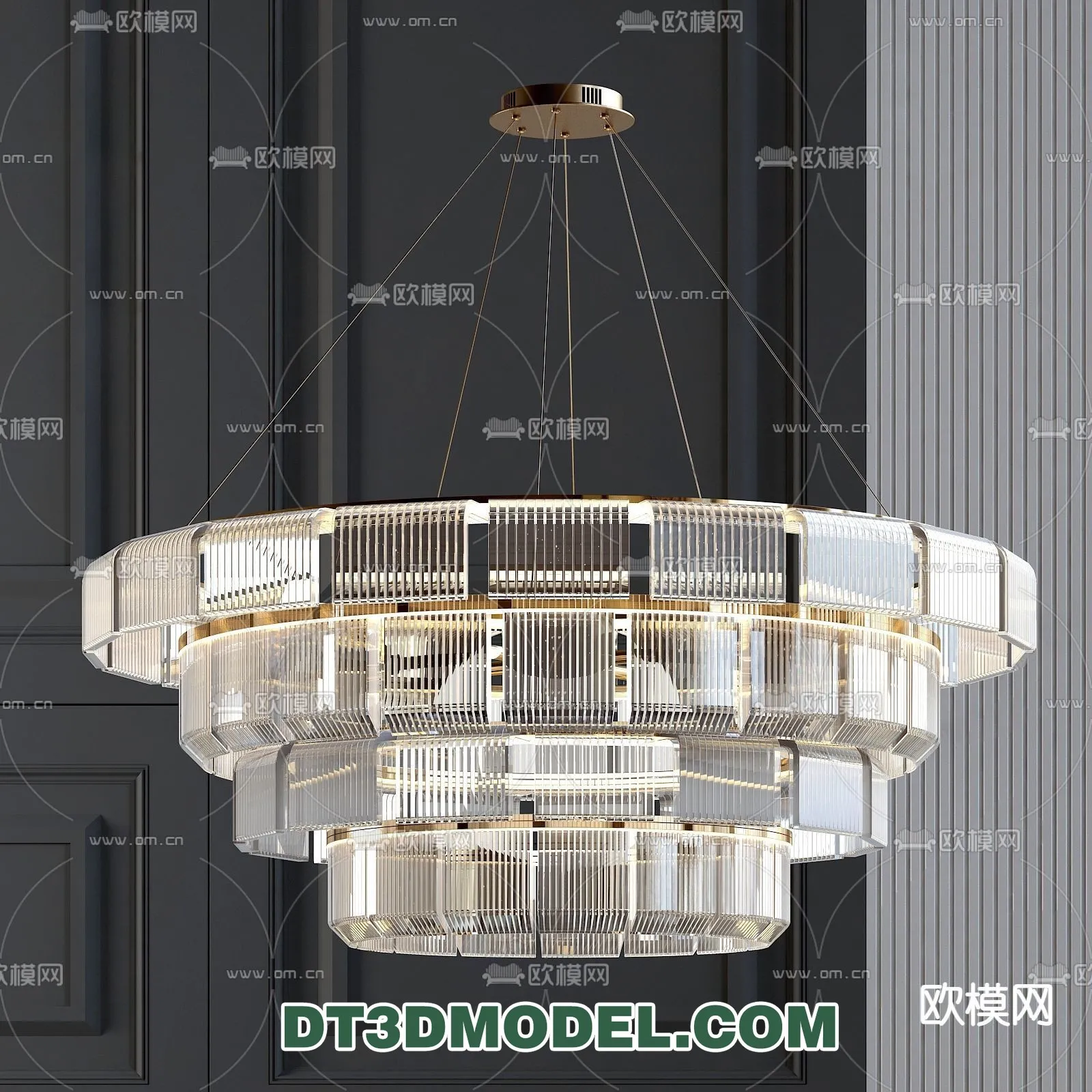 Pendant Light – Interior Decor 3D Model – 025