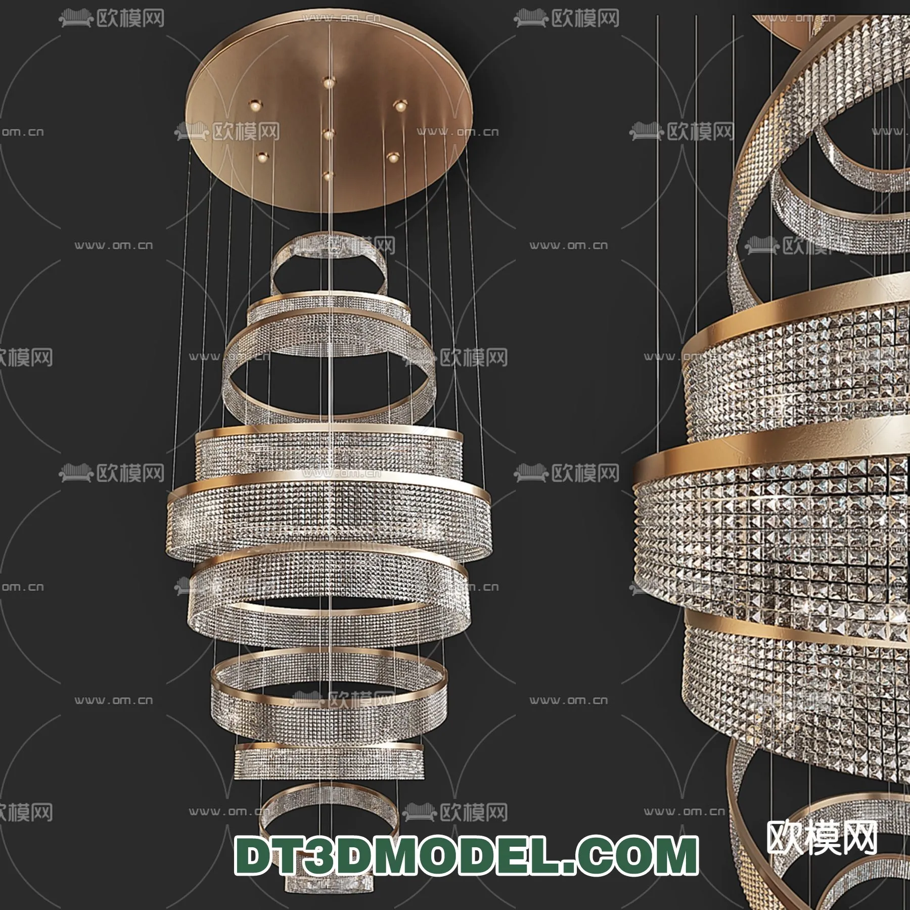 Pendant Light – Interior Decor 3D Model – 028