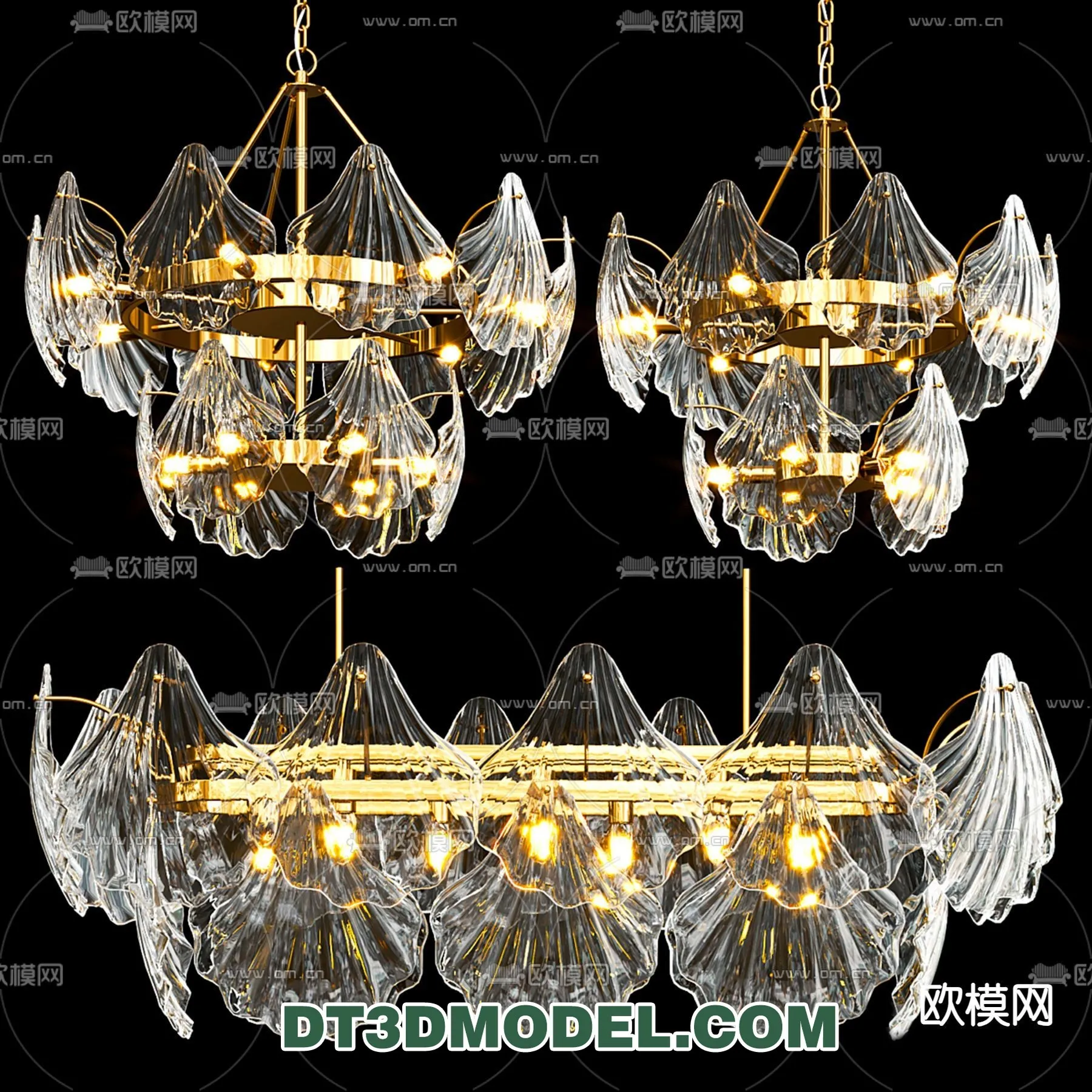 Pendant Light – Interior Decor 3D Model – 031