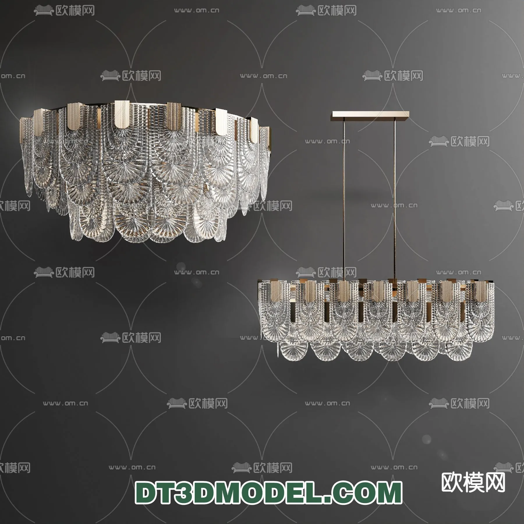 Pendant Light – Interior Decor 3D Model – 038