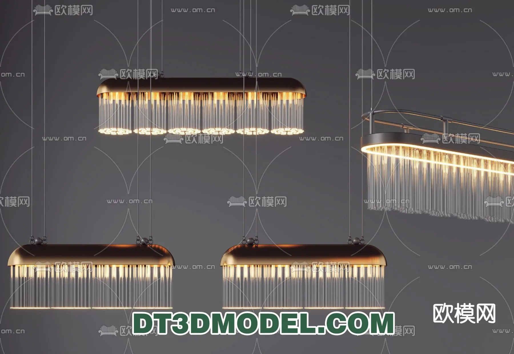 Pendant Light – Interior Decor 3D Model – 039