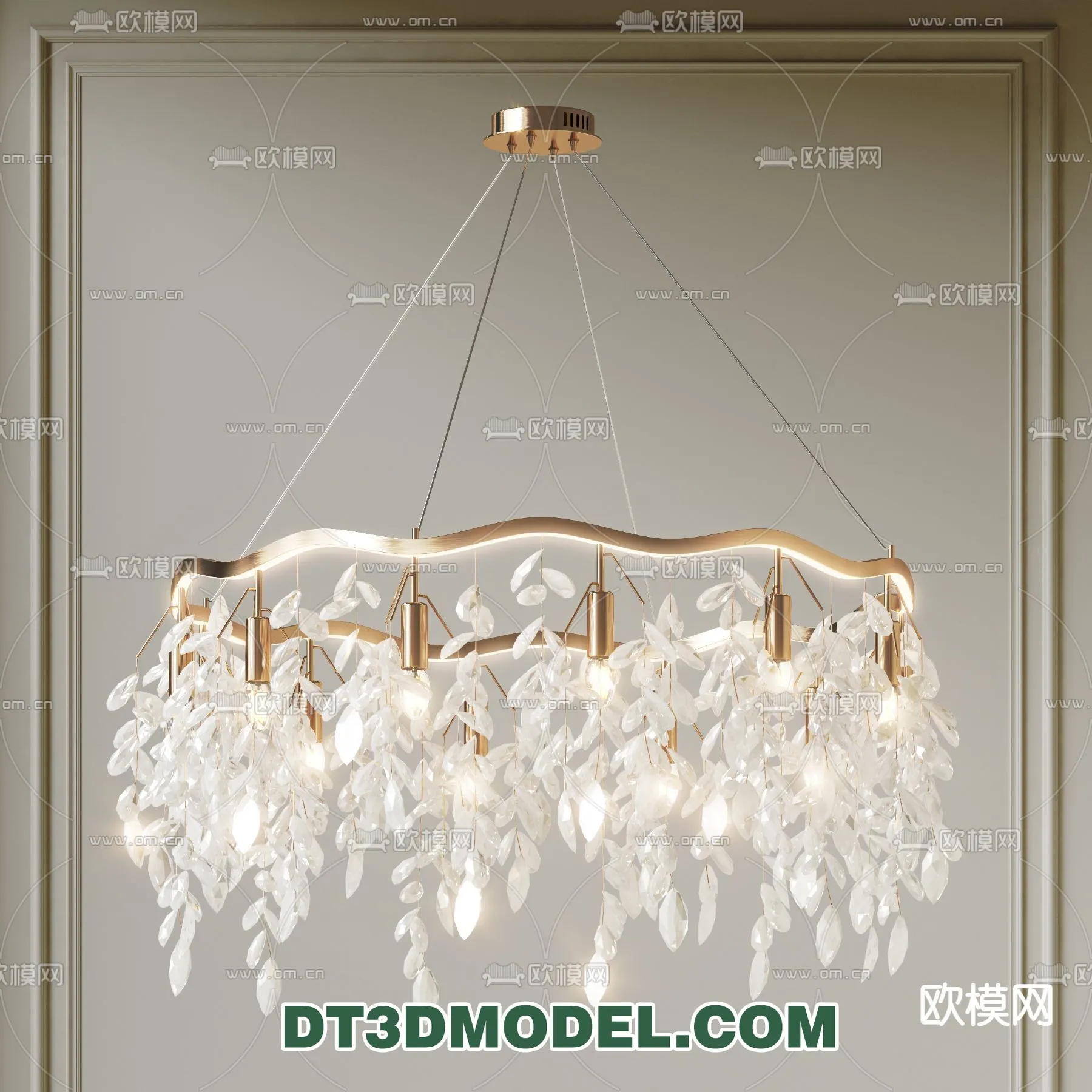 Pendant Light – Interior Decor 3D Model – 042