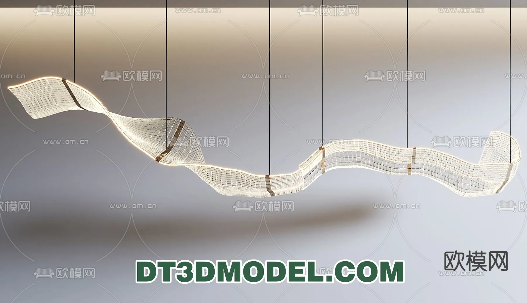 Pendant Light – Interior Decor 3D Model – 044