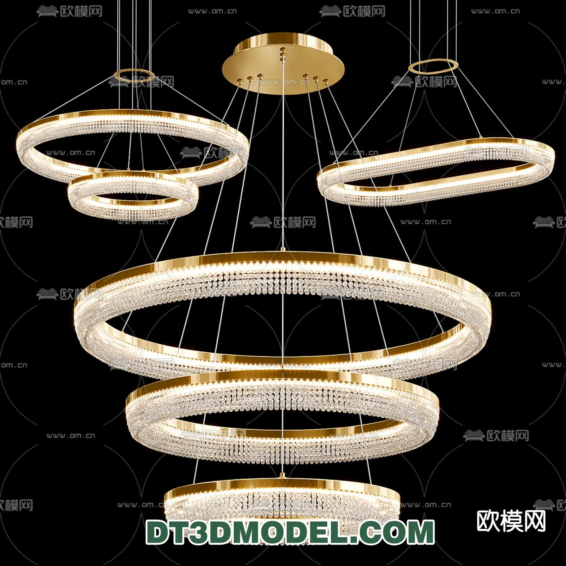 Pendant Light – Interior Decor 3D Model – 045