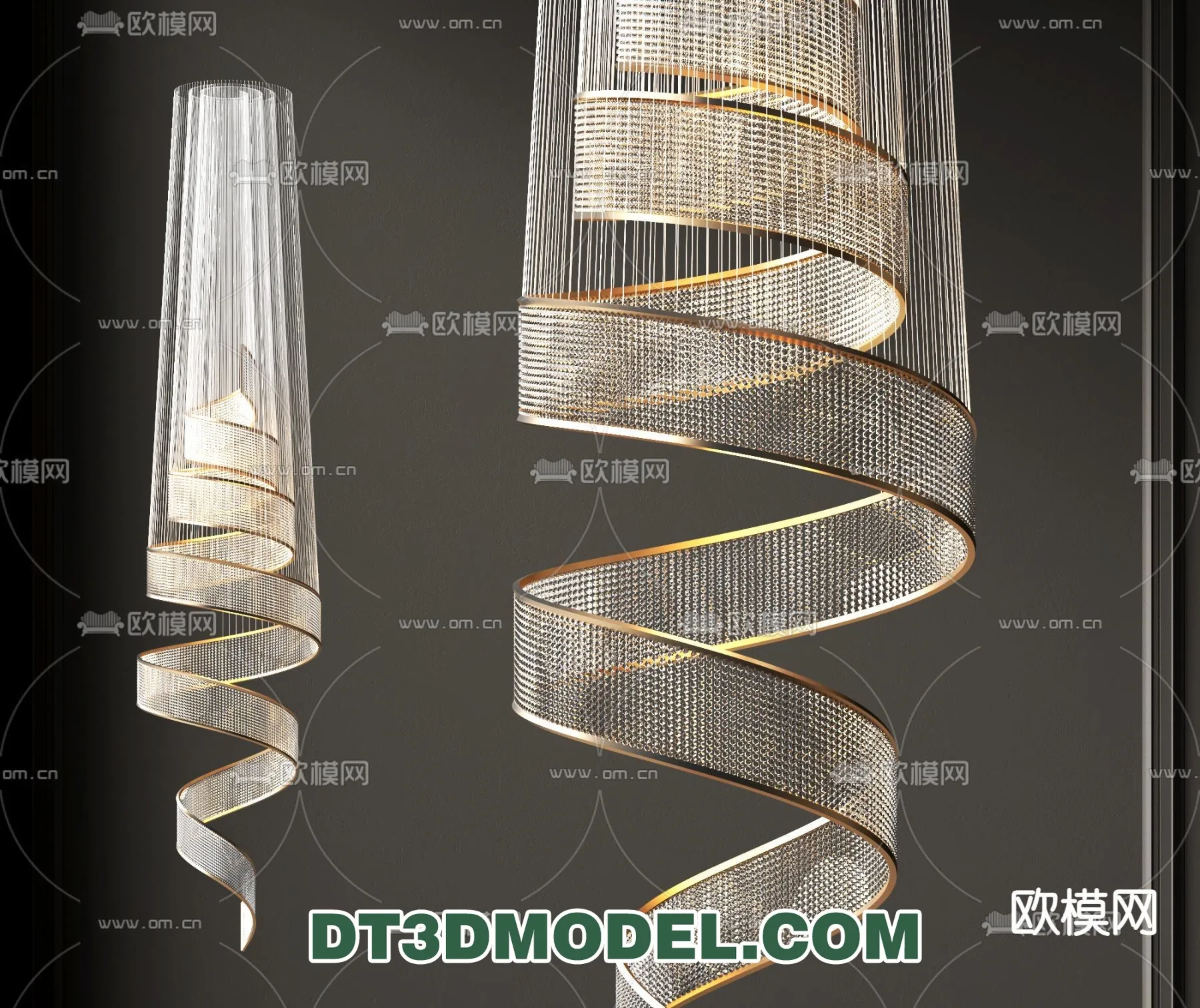 Pendant Light – Interior Decor 3D Model – 050