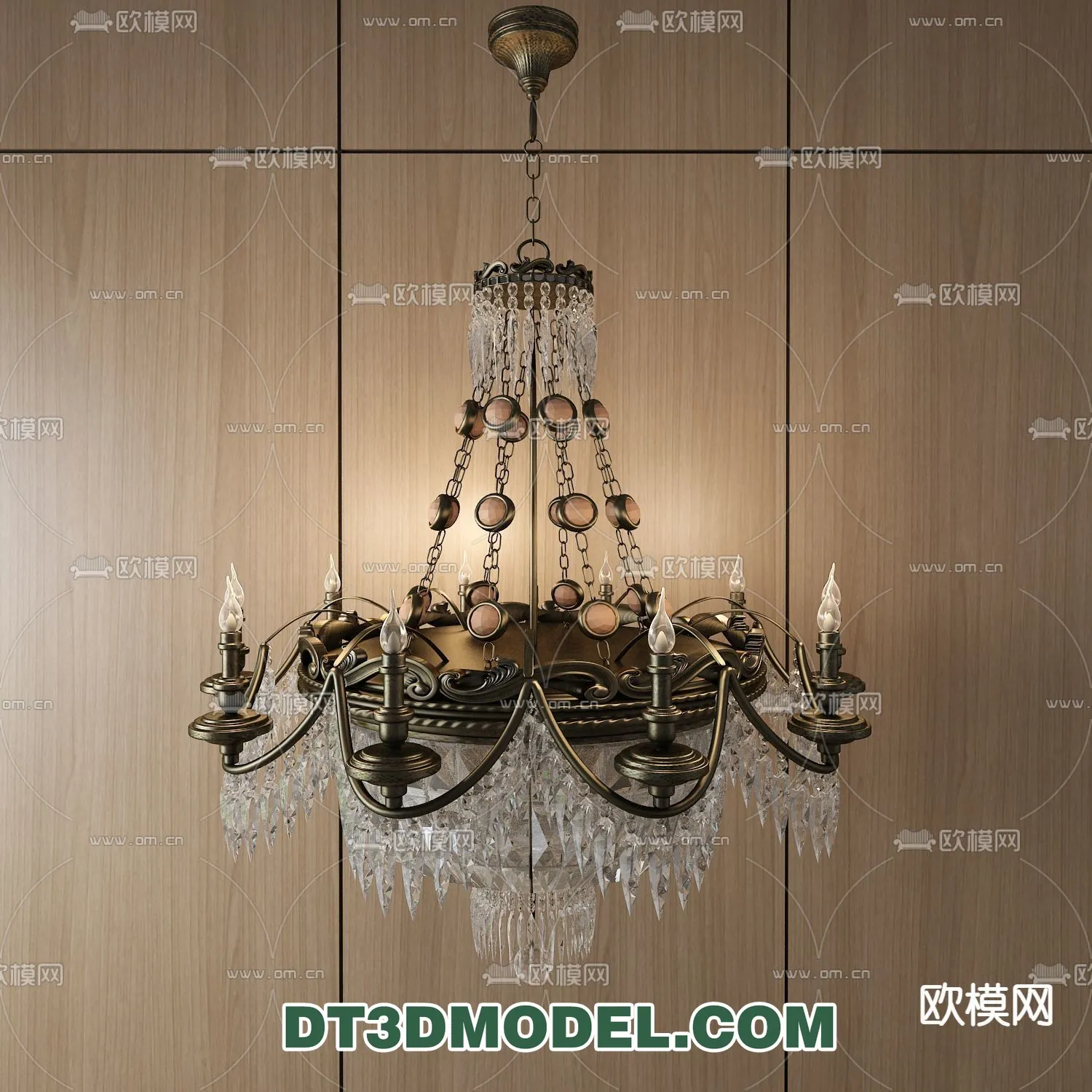 Pendant Light – Interior Decor 3D Model – 054