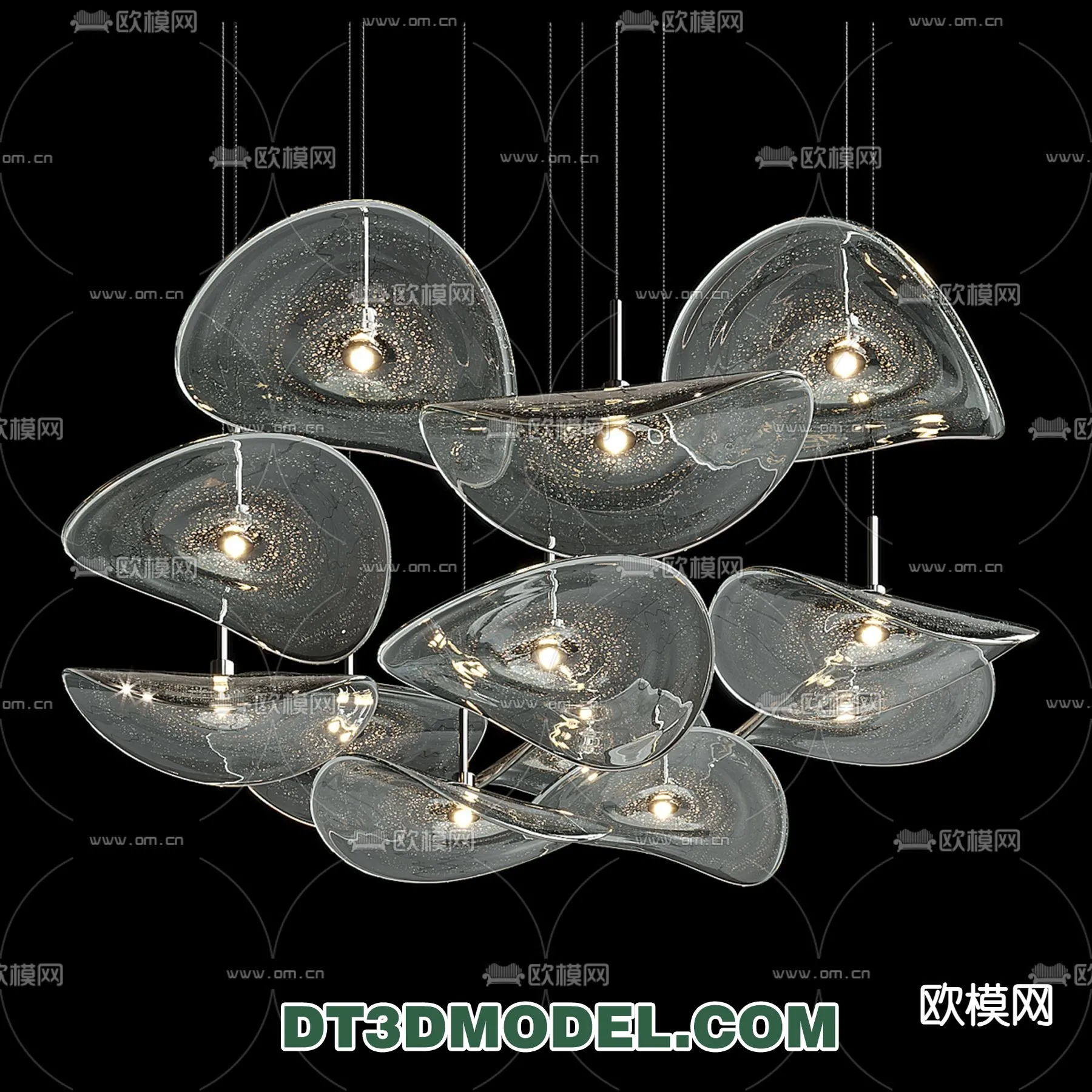 Pendant Light – Interior Decor 3D Model – 056