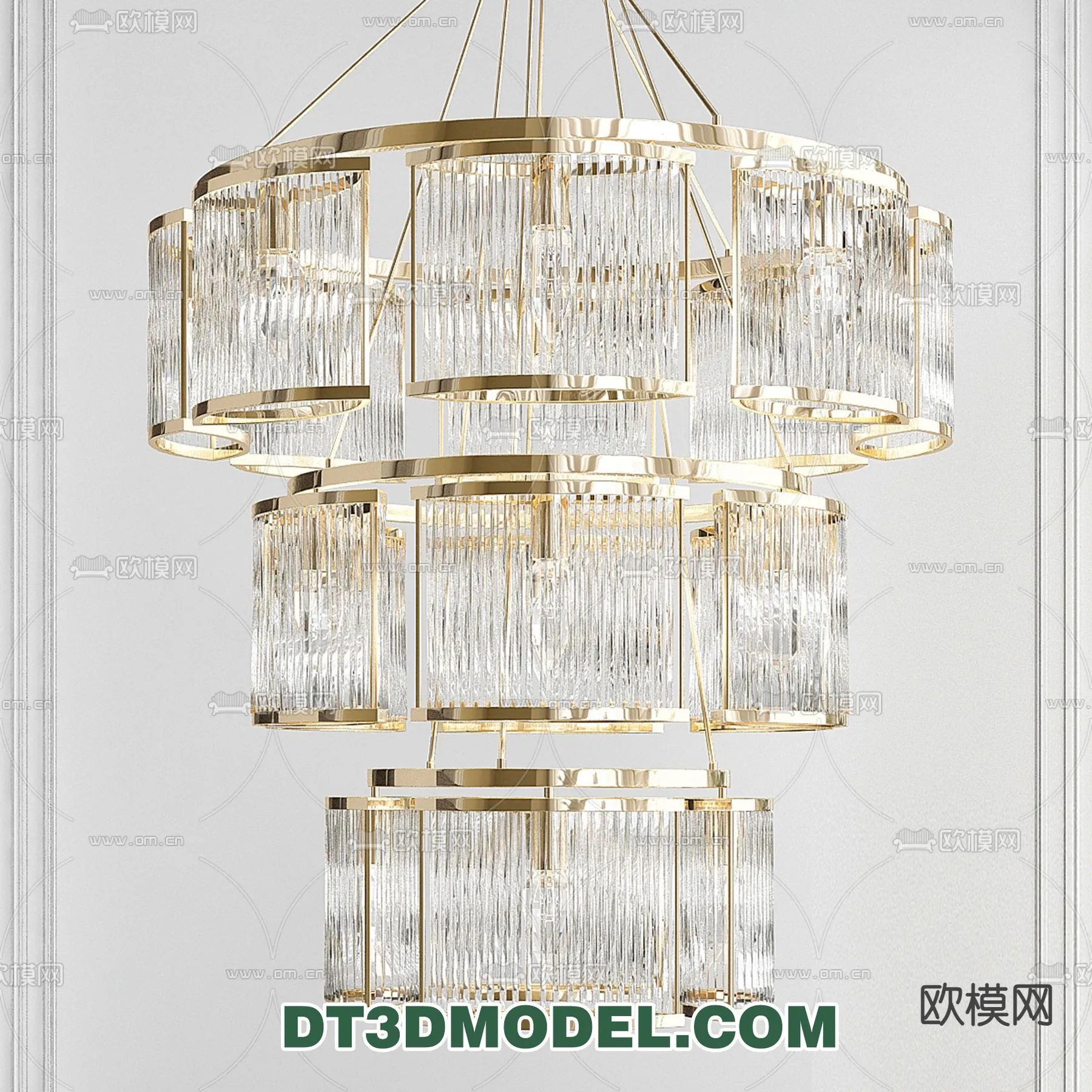 Pendant Light – Interior Decor 3D Model – 058