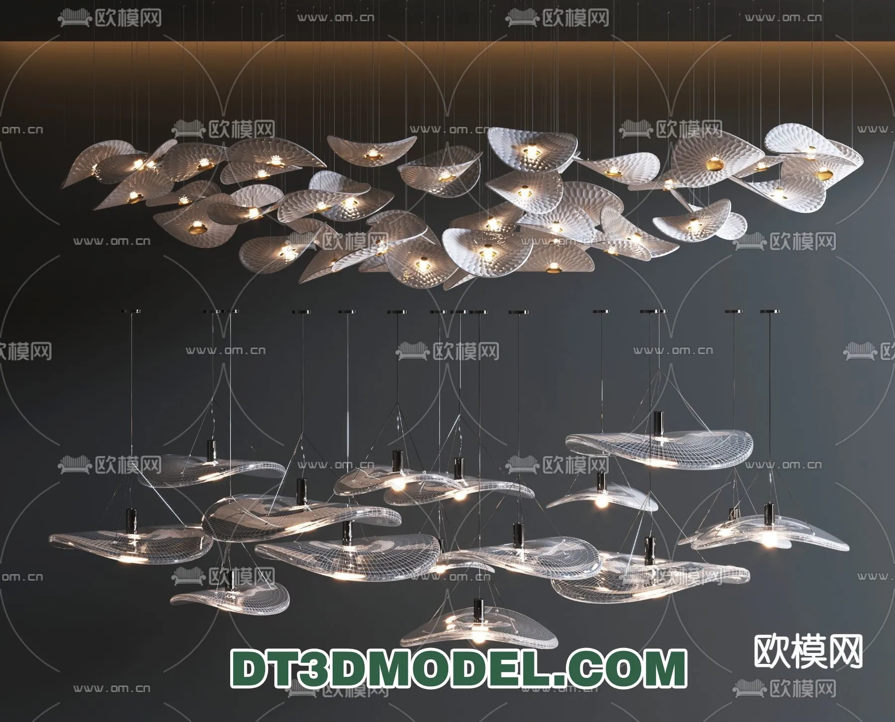 Pendant Light – Interior Decor 3D Model – 059